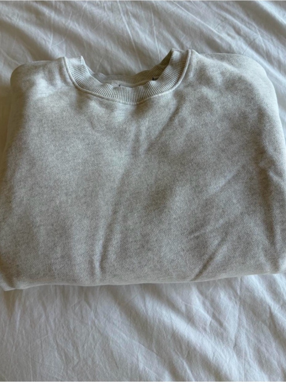 Aritzia tna grey crewneck